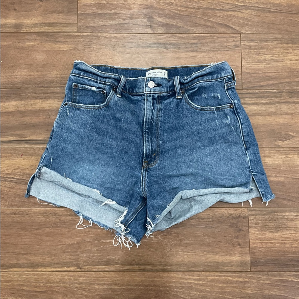 Abercrombie Mom High Rise Shorts